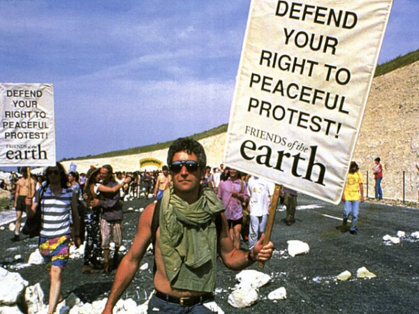 The right to protest