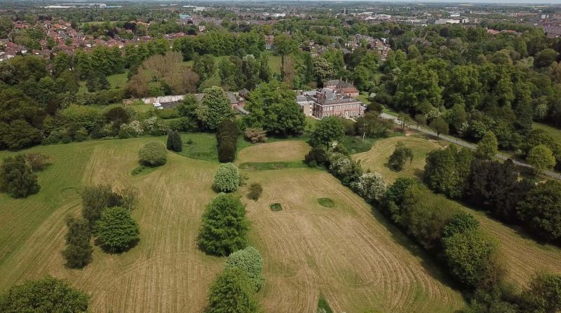 Georgian parkland surrounding Blackwell Grange in Darlington is under threat from housing 