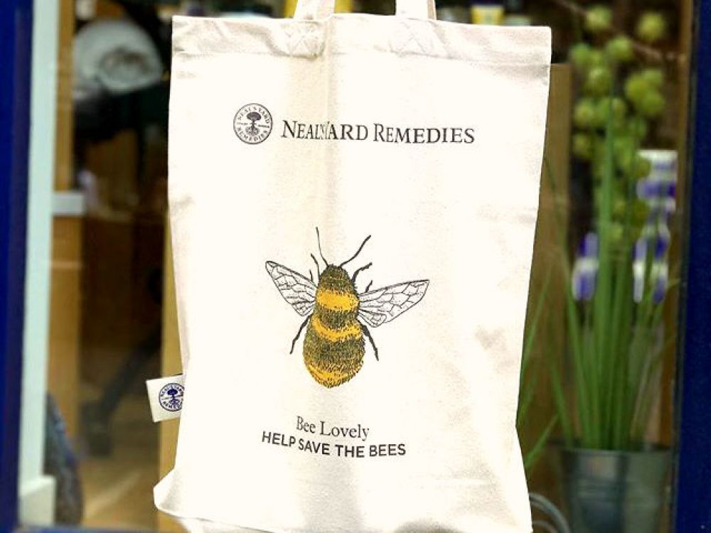 Bee Lovely bag by Neal's Yard Remedies