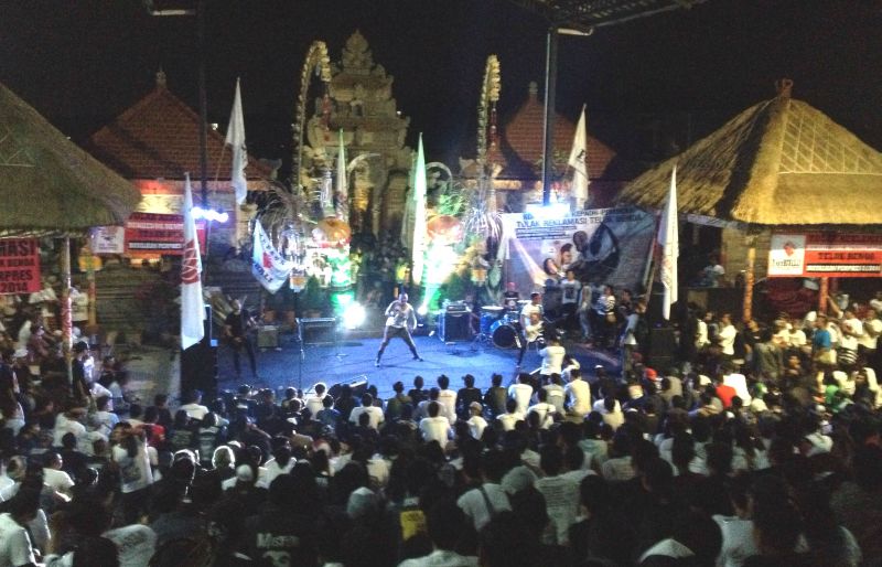 Awareness raising concert by ForBALI