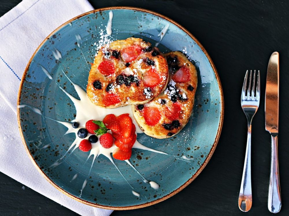 Breakfast plate