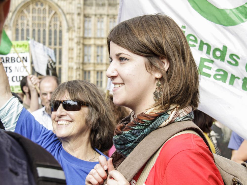 Women at Climate march 2014