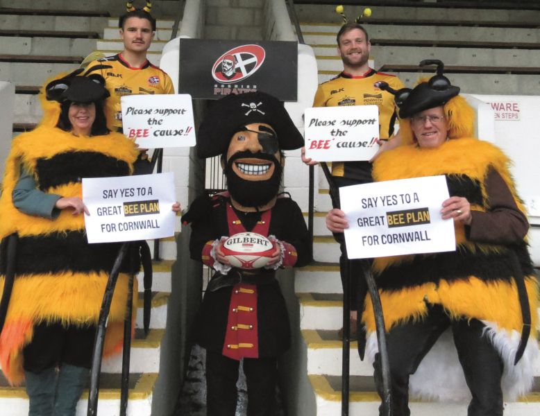 Cornish Pirates rugby team say no to neonicotinoids