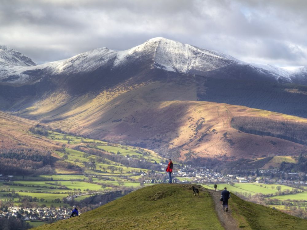 Mountain in the lake district