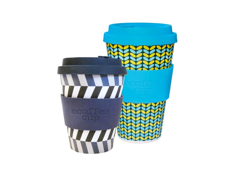 2 reusable Ecoffee cups sold by Friends of the Earth's online shop