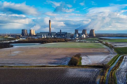 Drax power station, North Yorkshire, UK