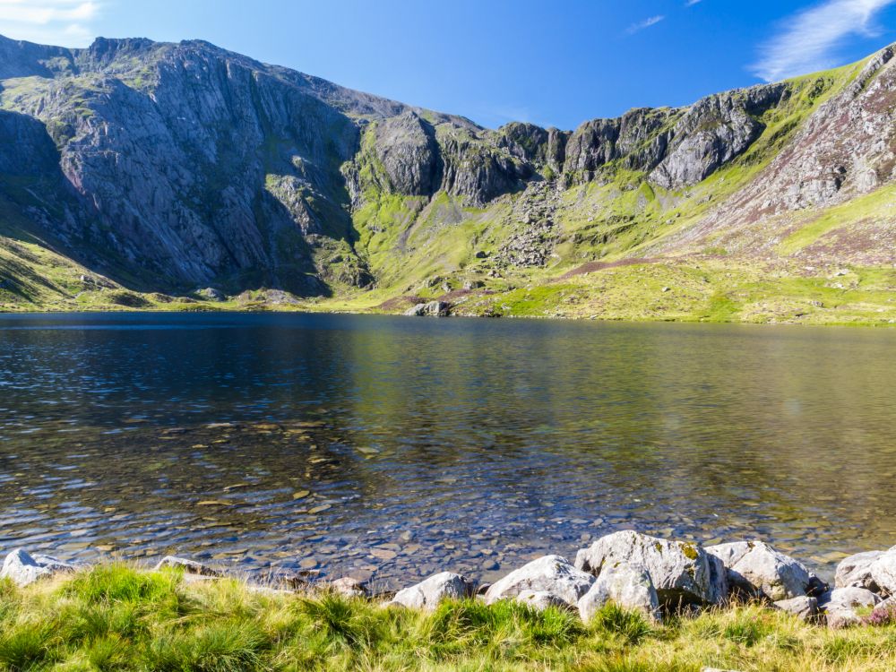 Lake in Snowdonia, North Wales