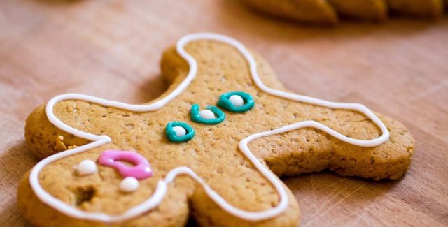 Christmas gingerbread figure