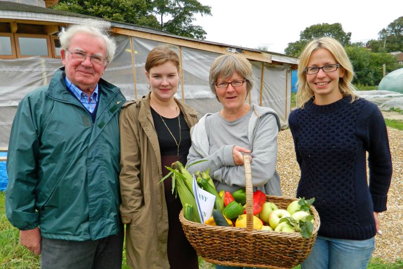 Ray (left) at Havant Goes Greener event