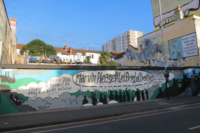 Campaign groups call on the mayor of Bristol to clean up the city's air