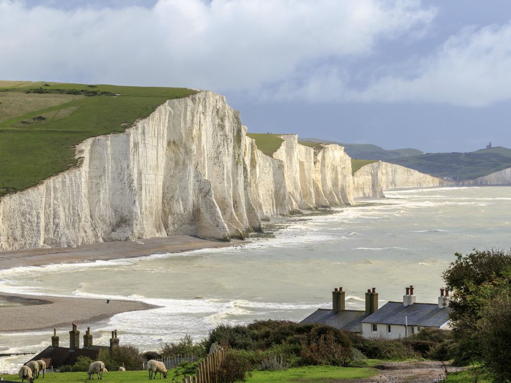 Seven Sisters cliffs near Eastbourne