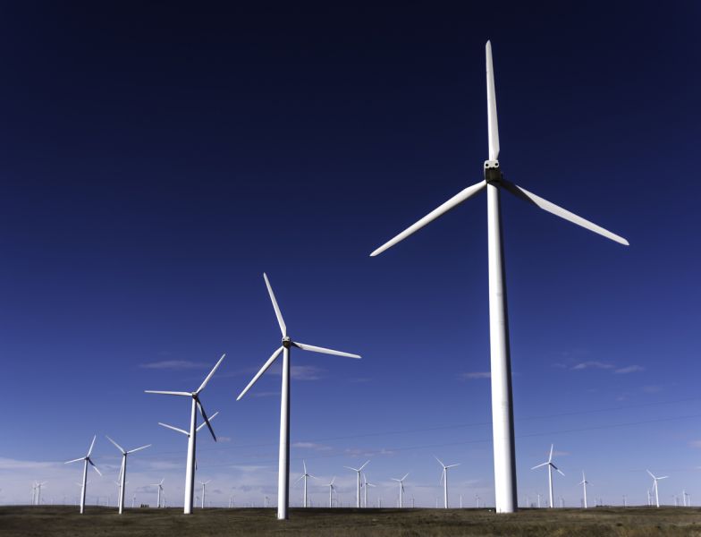photo of Cedar Creek wind farm, USA