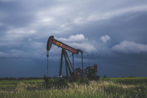 A picture of oilfield 