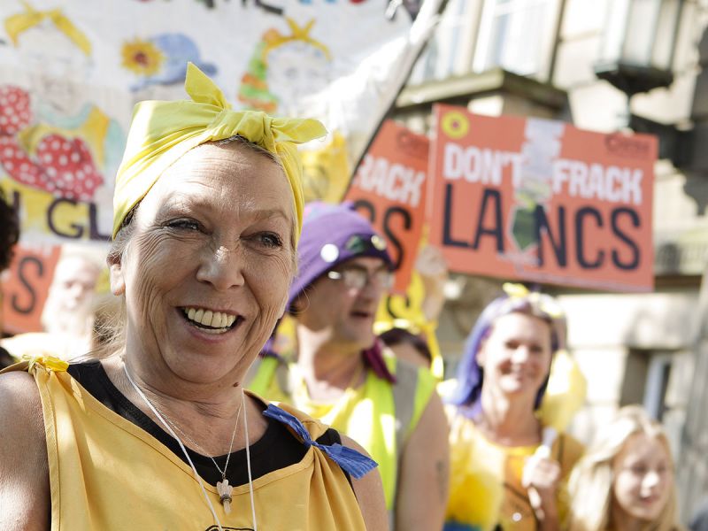 Local groups against fracking