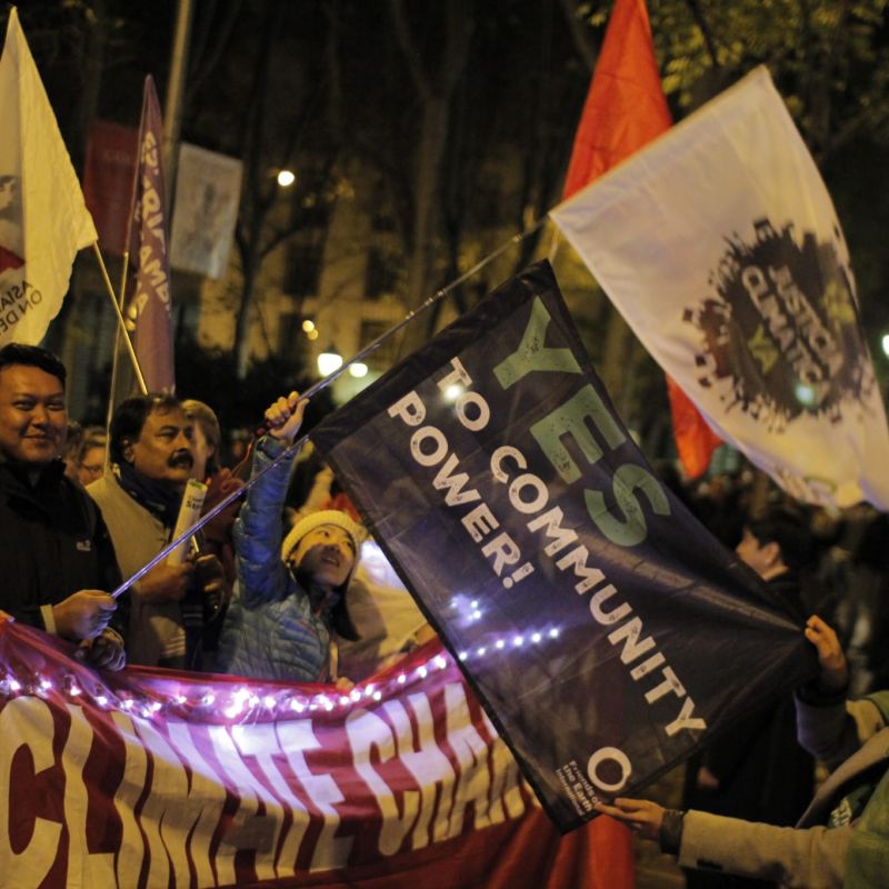 Climate March in Madrid, December 2019