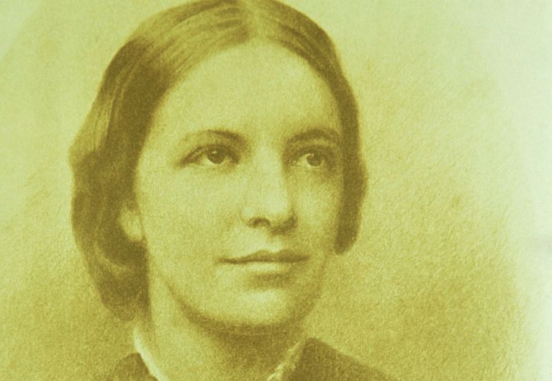 Pastel drawing of Octavia Hill