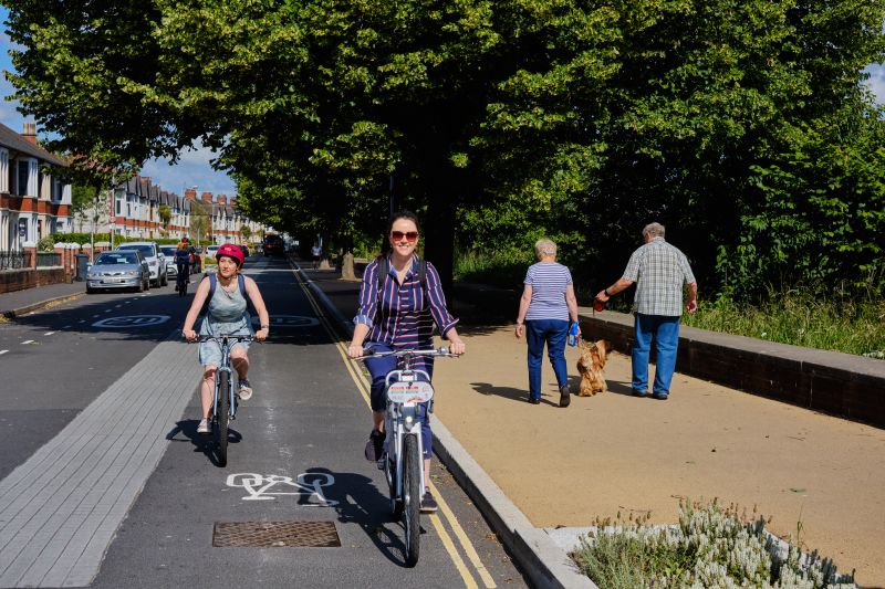 Inclusive cycling, from photojB