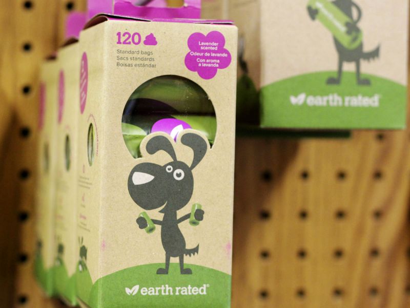 Biodegradable dog poop bags