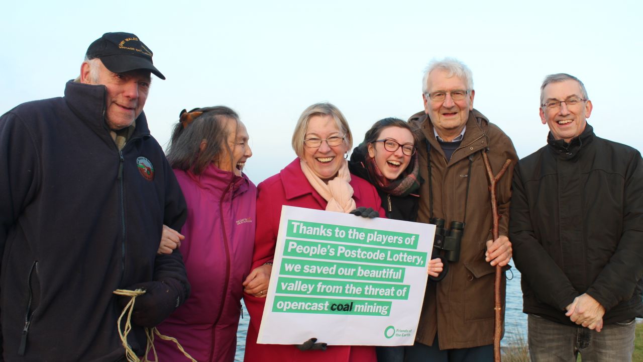 Local group give thanks to players of People's Postcode Lottery 