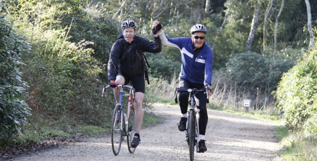 Big green bike ride