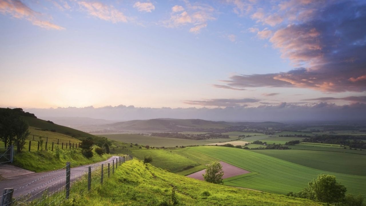 photo of the South Downs, UK