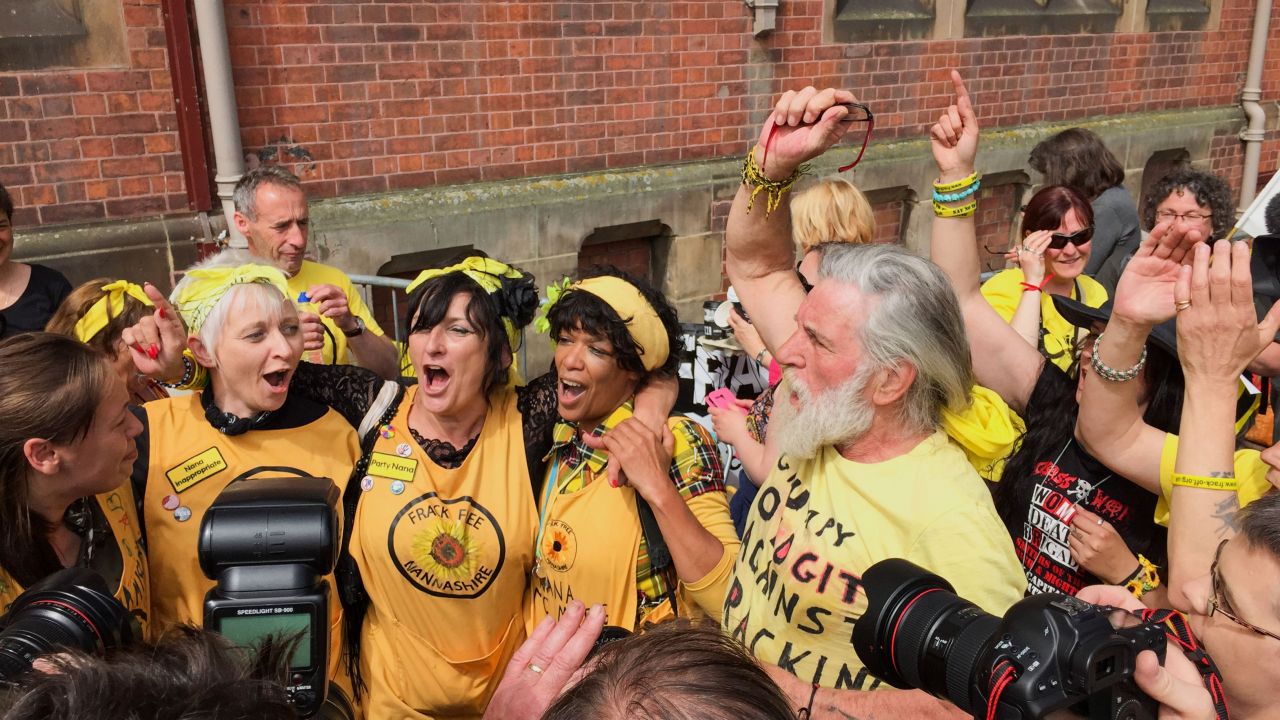 Nanas against fracking
