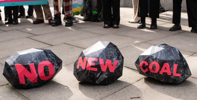 No new coal protest