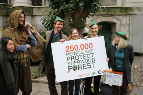 Sherwood petition hand in