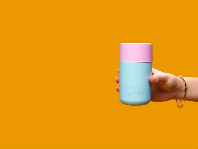Green SmartCup coffee cup