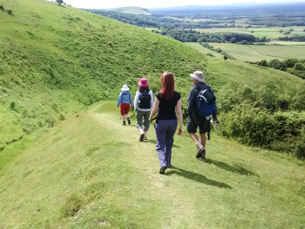 The South Downs National Park has been threatened by oil exploration