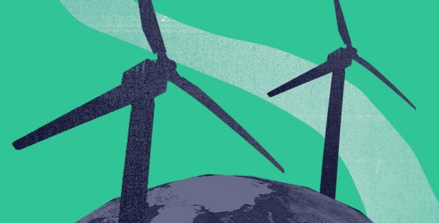 Wind turbine graphic