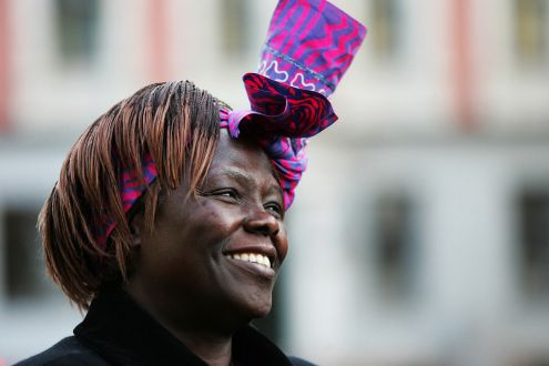 Wangari Maathai in Oslo © Green Belt Movement