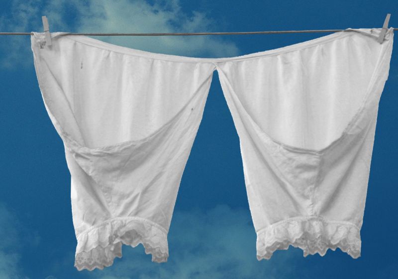 Laundry hanging outdoors on line