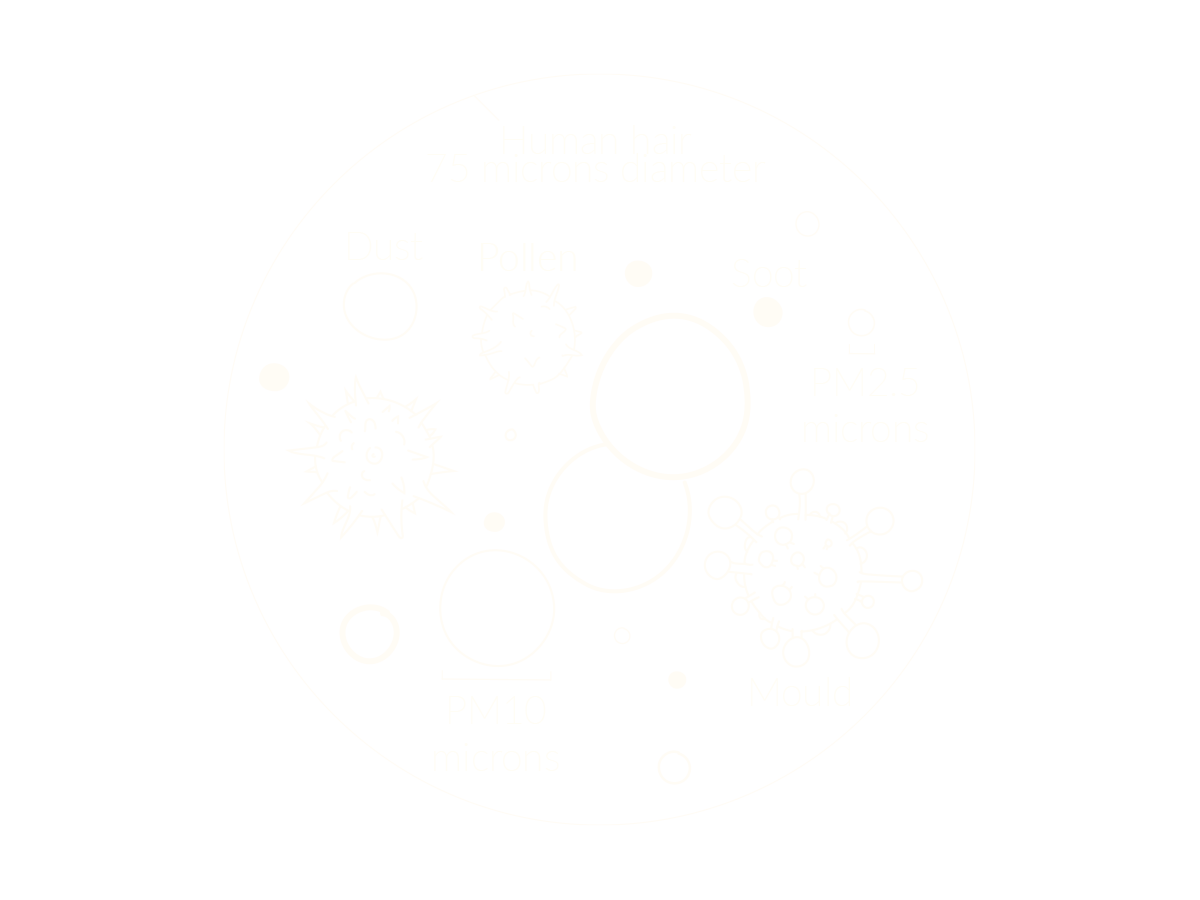 illustration of particulate matter