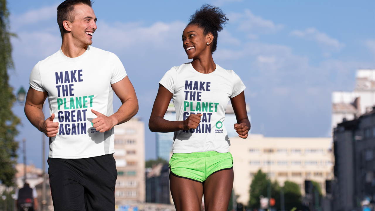 Make the planet great again tshirts - runners