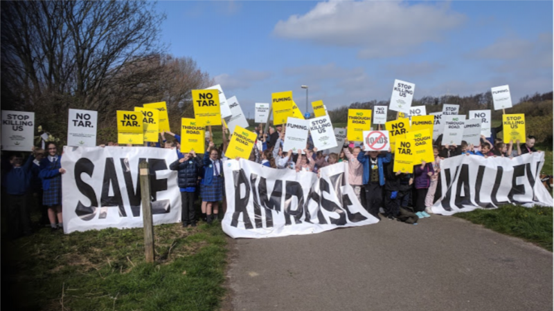 The community fights to defend their green space